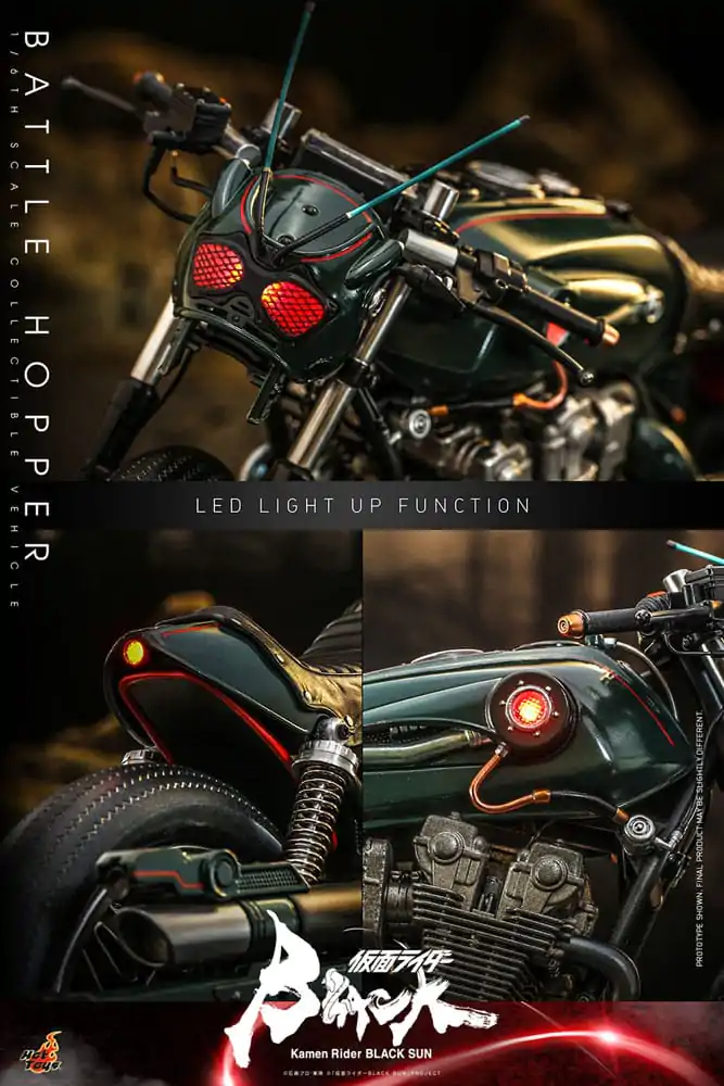 Kamen Rider Black Sun Vehicle 1/6 Battle Hopper 37 cm termékfotó