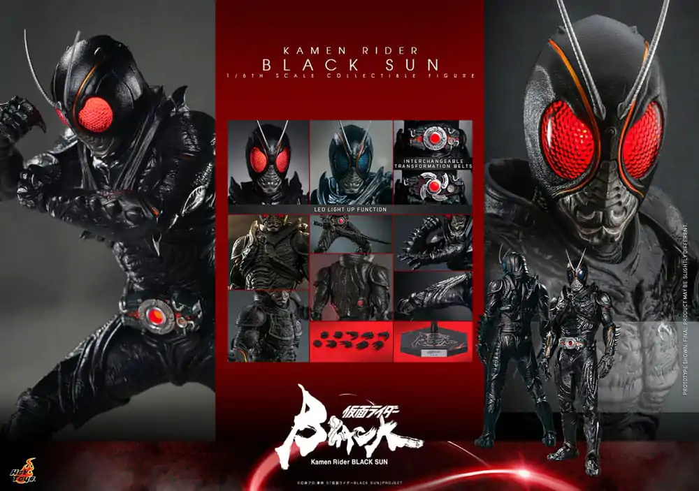 Kamen Rider Black Sun Action Figure 1/6 Kamen Rider Black Sun 32 cm termékfotó