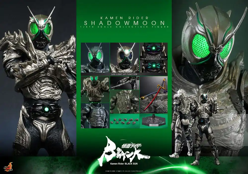 Kamen Rider Black Sun Action Figure 1/6 Kamen Rider Shadow Moon 32 cm product photo