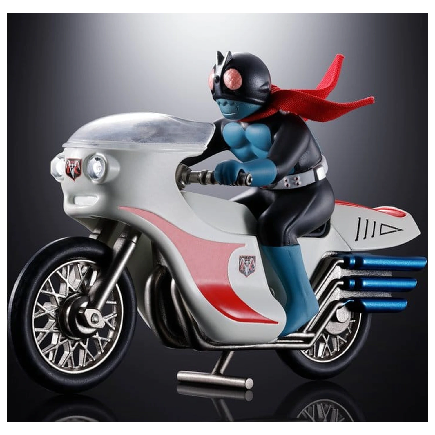 Kamen Rider Chogokin Diecast Action Figure Cyclone (Masked Rider 1) 9 cm product photo
