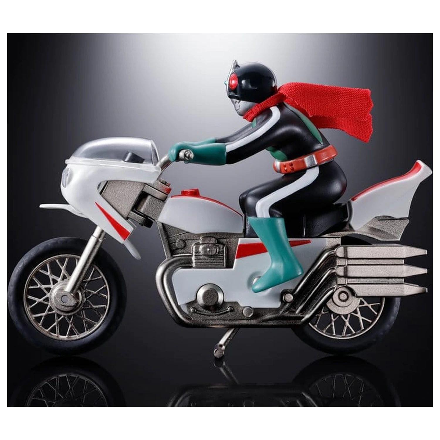 Kamen Rider Chogokin Diecast Action Figure Cyclone (Masked Rider 2) 9 cm product photo