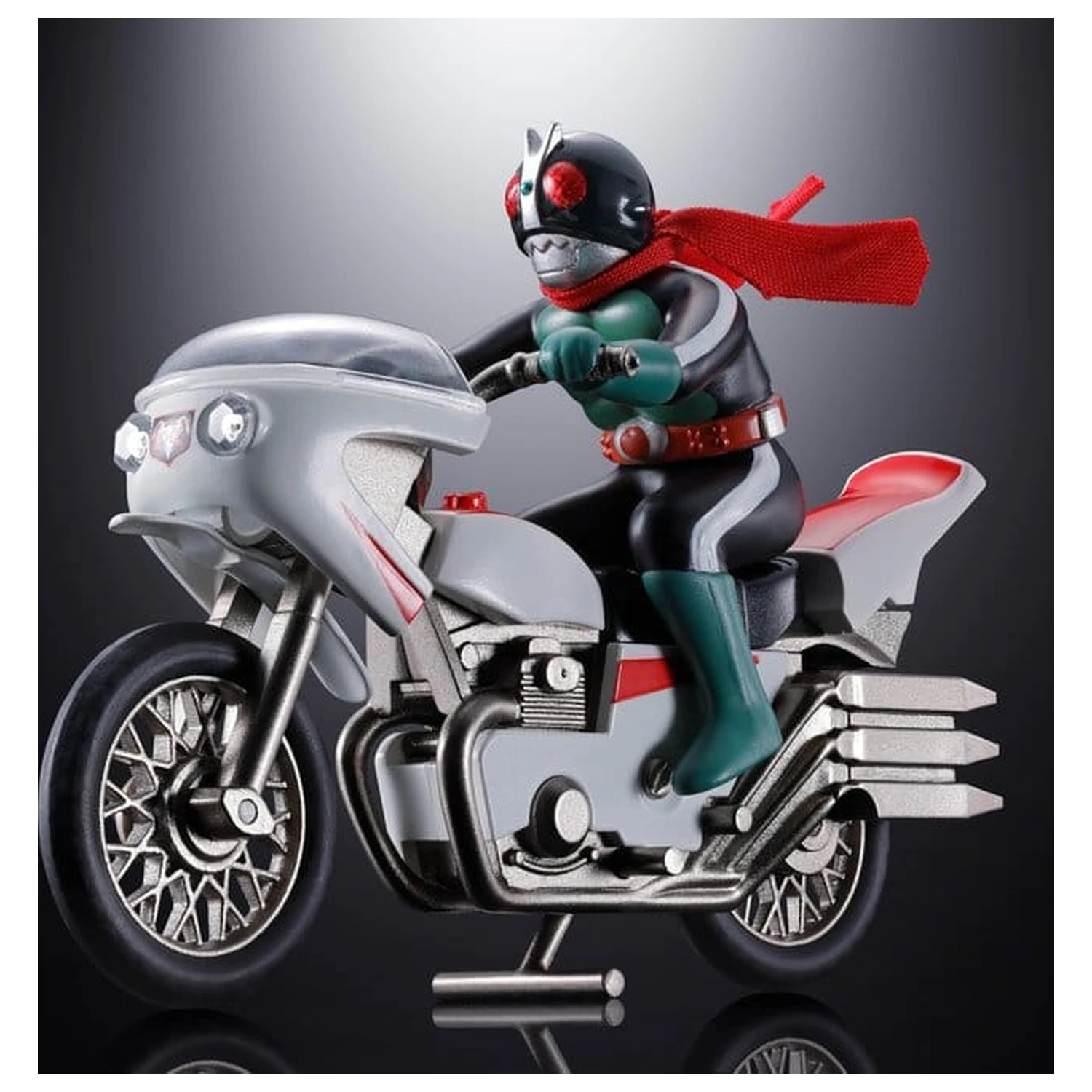 Kamen Rider Chogokin Diecast Action Figure Cyclone (Masked Rider 2) 9 cm product photo