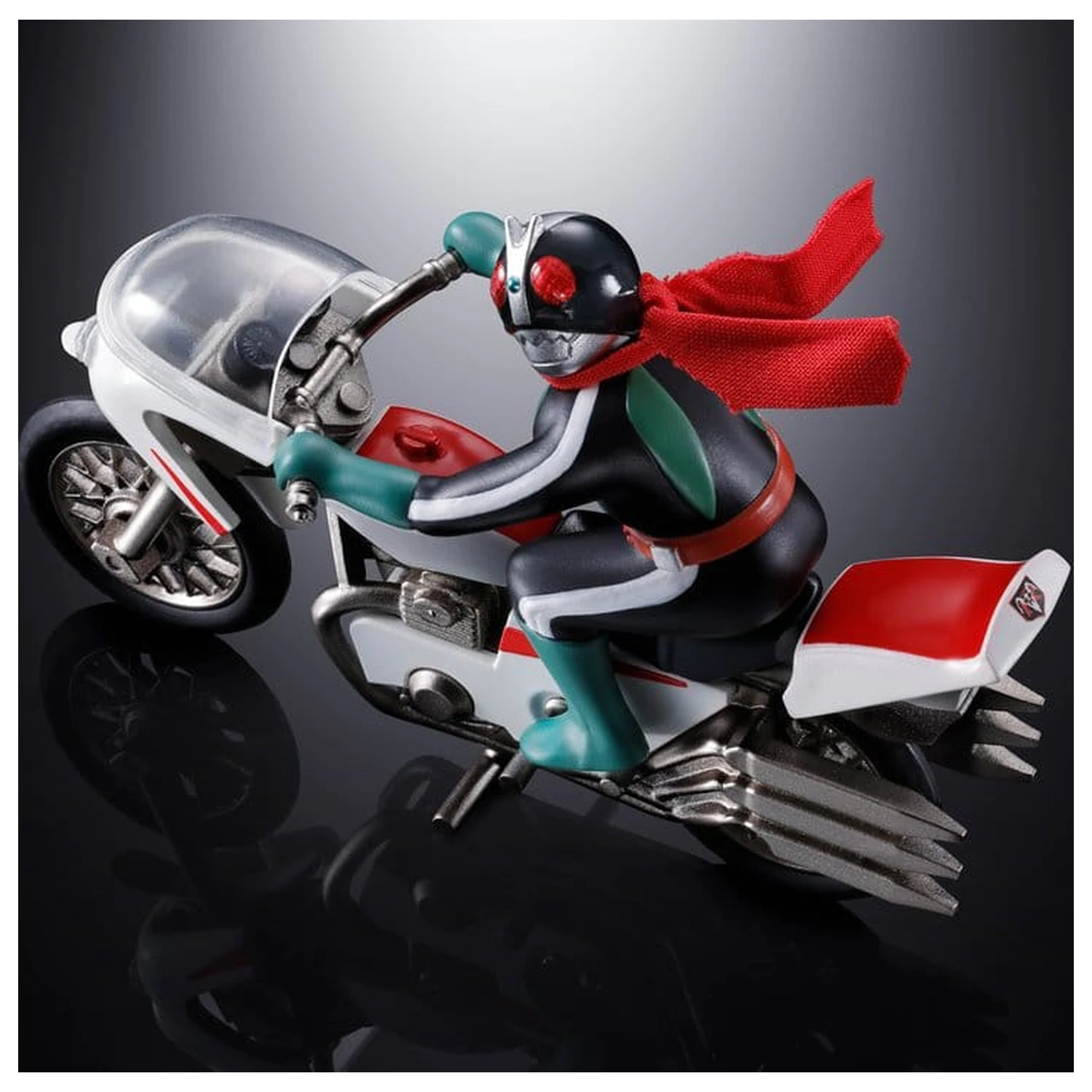 Kamen Rider Chogokin Diecast Action Figure Cyclone (Masked Rider 2) 9 cm product photo