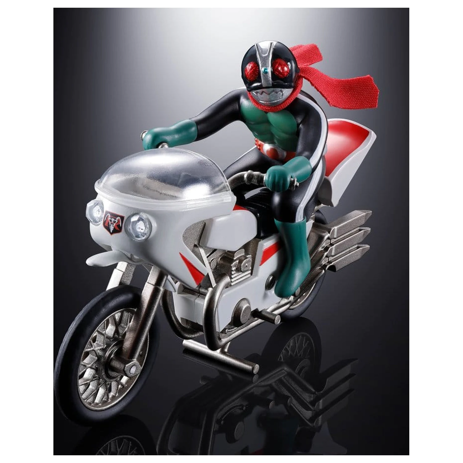 Kamen Rider Chogokin Diecast Action Figure Cyclone (Masked Rider 2) 9 cm product photo