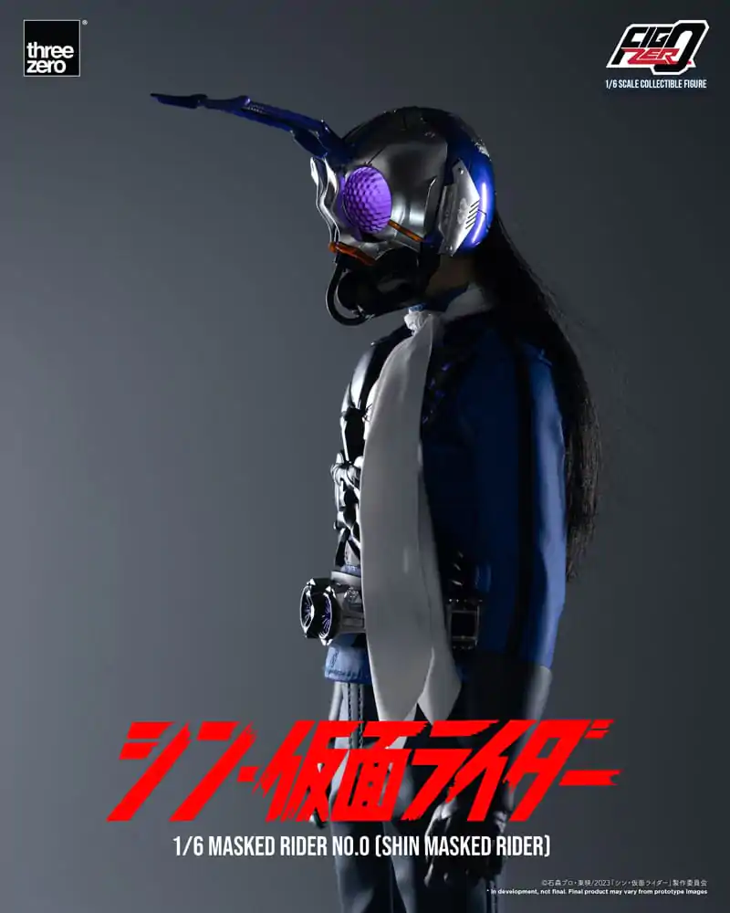 Kamen Rider FigZero Action Figure 1/6 Masked Rider No.0 (Shin Masked Rider) 30 cm product photo