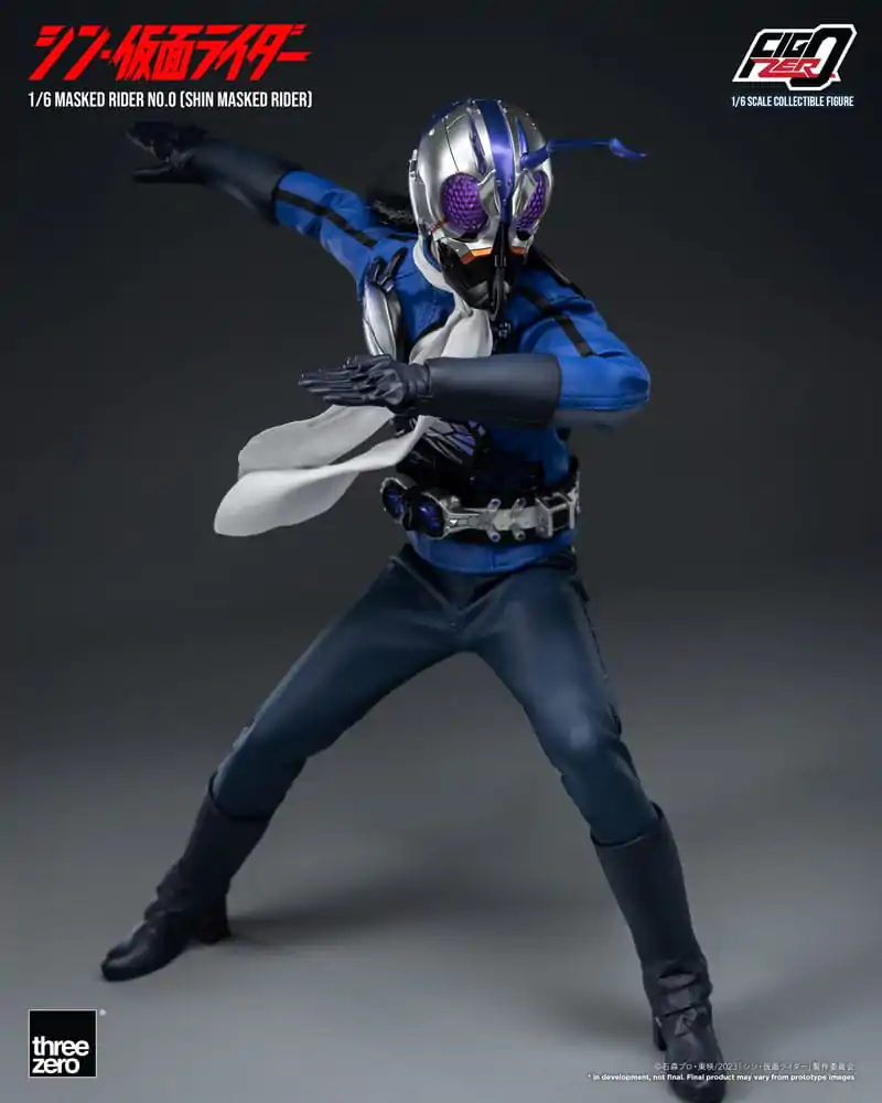 Kamen Rider FigZero Action Figure 1/6 Masked Rider No.0 (Shin Masked Rider) 30 cm product photo