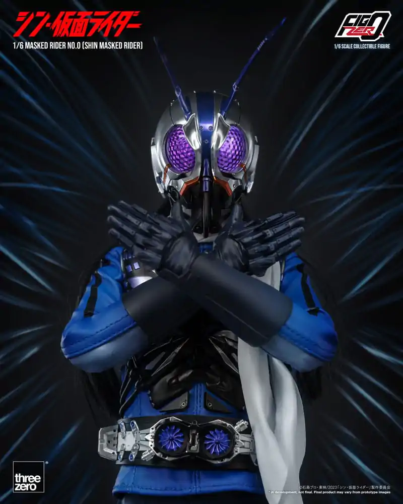 Kamen Rider FigZero Action Figure 1/6 Masked Rider No.0 (Shin Masked Rider) 30 cm product photo