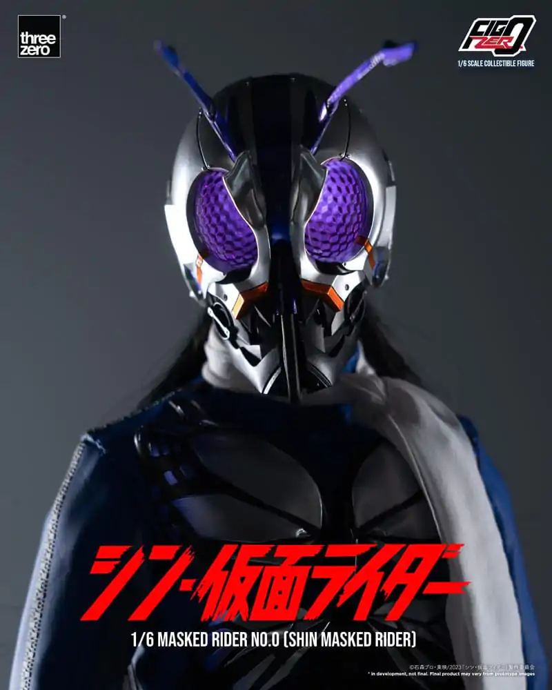 Kamen Rider FigZero Action Figure 1/6 Masked Rider No.0 (Shin Masked Rider) 30 cm product photo