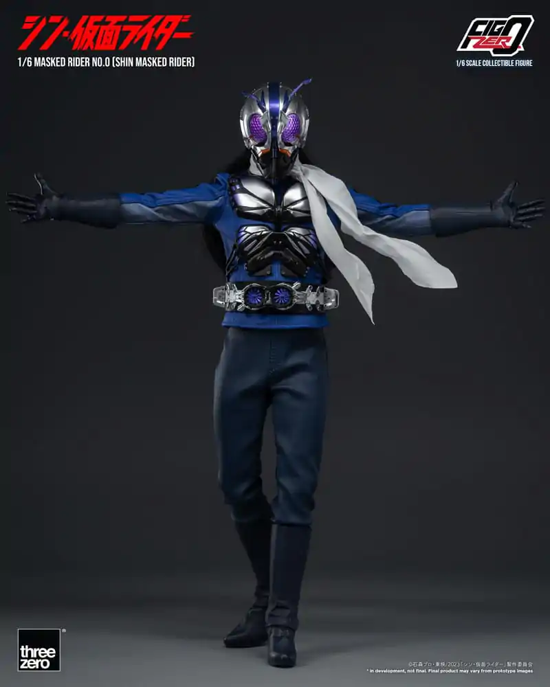 Kamen Rider FigZero Action Figure 1/6 Masked Rider No.0 (Shin Masked Rider) 30 cm product photo