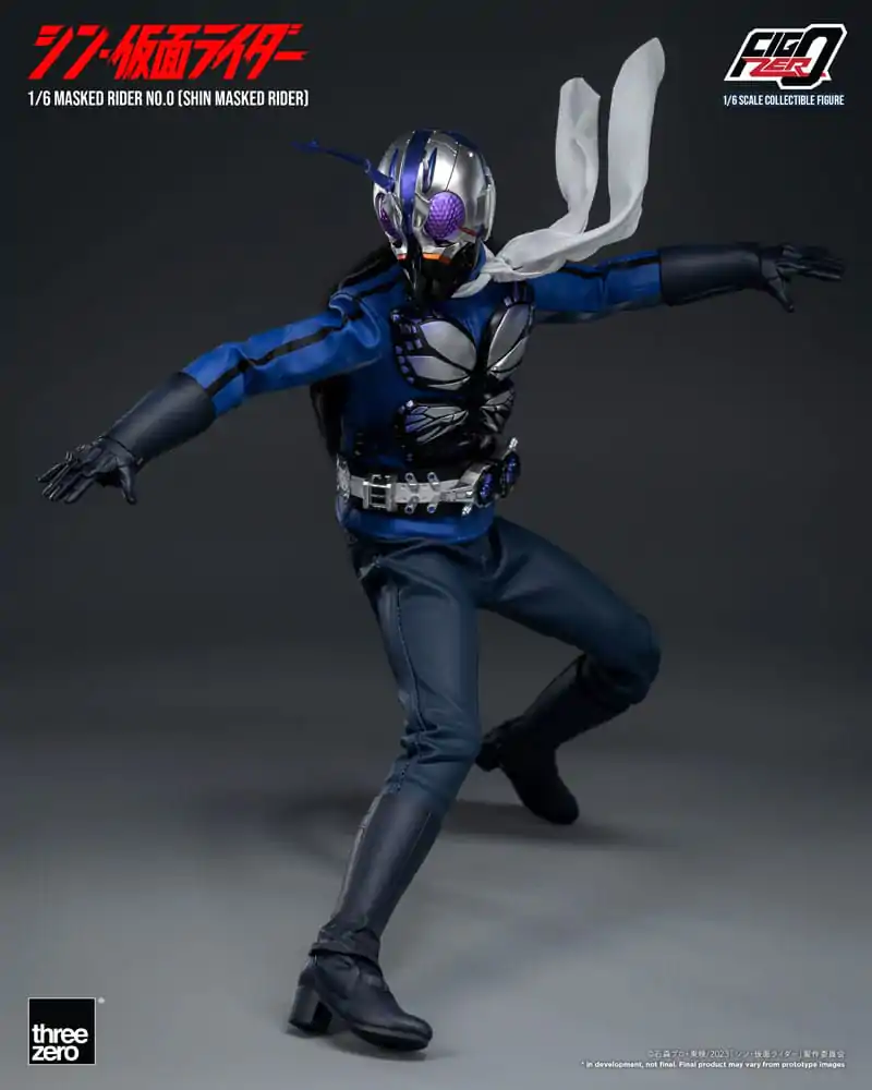 Kamen Rider FigZero Action Figure 1/6 Masked Rider No.0 (Shin Masked Rider) 30 cm product photo