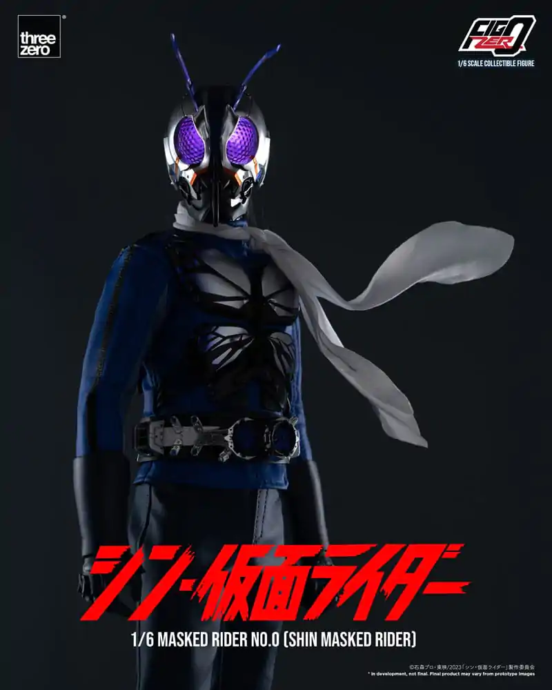 Kamen Rider FigZero Action Figure 1/6 Masked Rider No.0 (Shin Masked Rider) 30 cm product photo