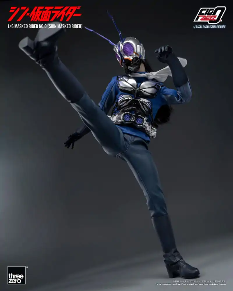 Kamen Rider FigZero Action Figure 1/6 Masked Rider No.0 (Shin Masked Rider) 30 cm product photo