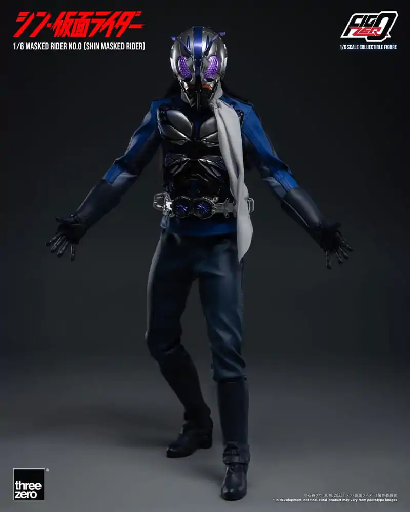 Kamen Rider FigZero Action Figure 1/6 Masked Rider No.0 (Shin Masked Rider) 30 cm product photo