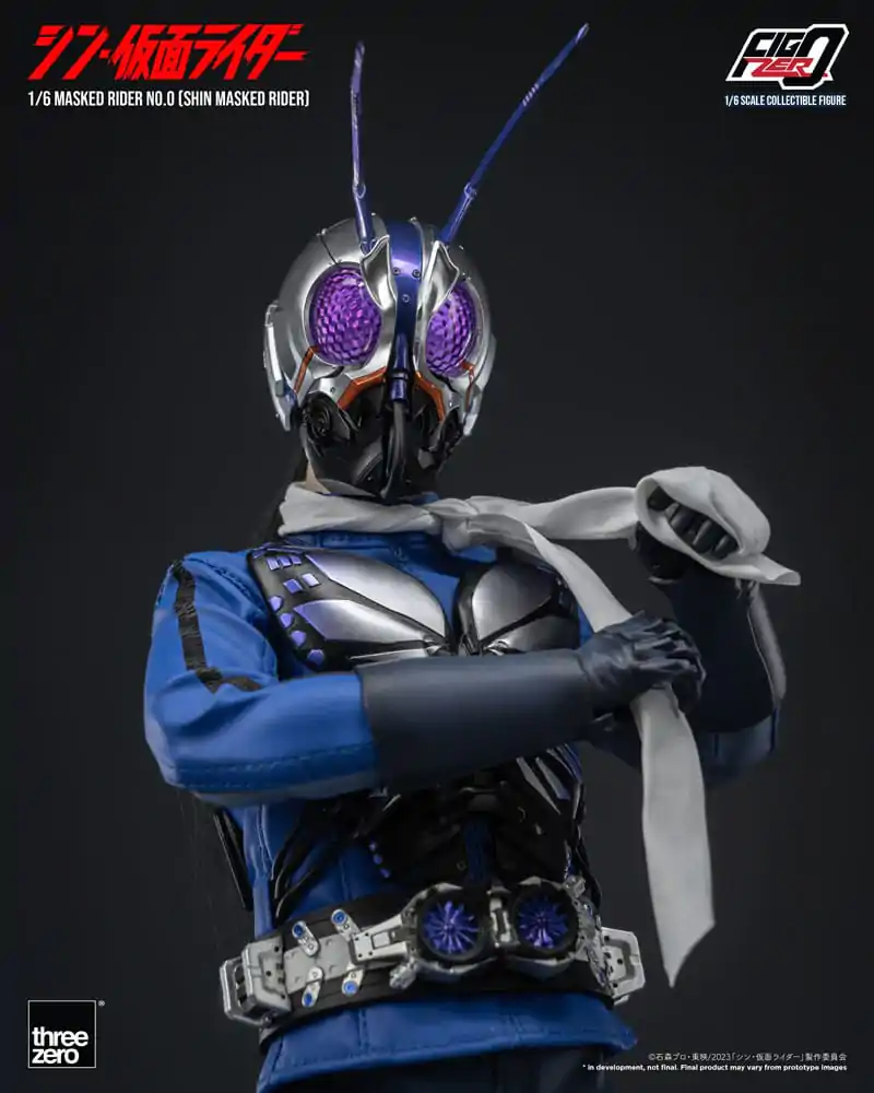 Kamen Rider FigZero Action Figure 1/6 Masked Rider No.0 (Shin Masked Rider) 30 cm product photo