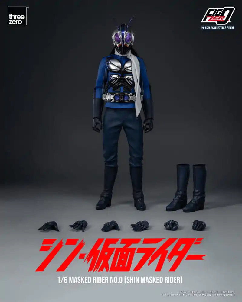 Kamen Rider FigZero Action Figure 1/6 Masked Rider No.0 (Shin Masked Rider) 30 cm product photo