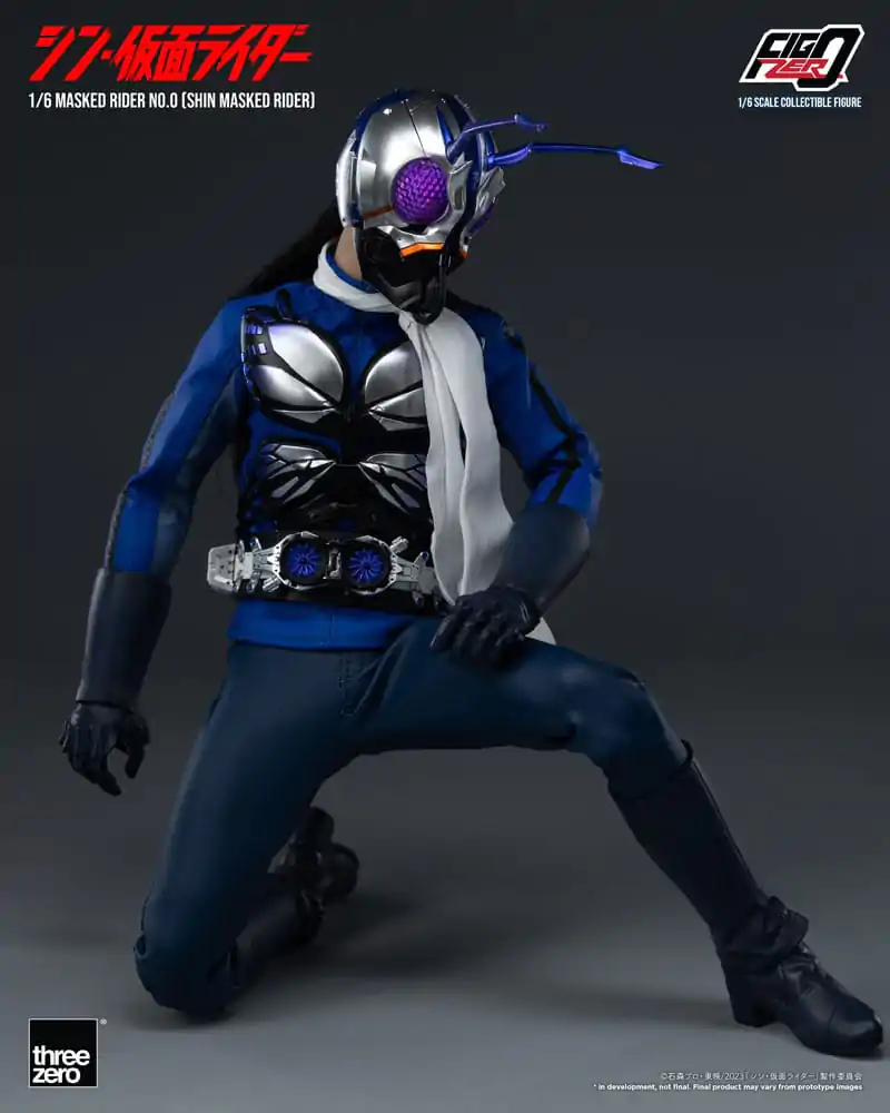 Kamen Rider FigZero Action Figure 1/6 Masked Rider No.0 (Shin Masked Rider) 30 cm product photo