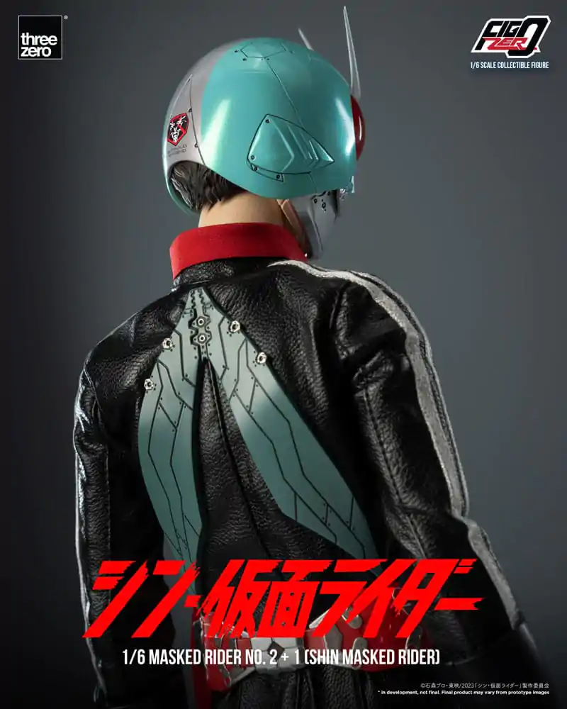 Kamen Rider FigZero Action Figure 1/6 Masked Rider No.2+1 (Shin Masked Rider) 32 cm termékfotó