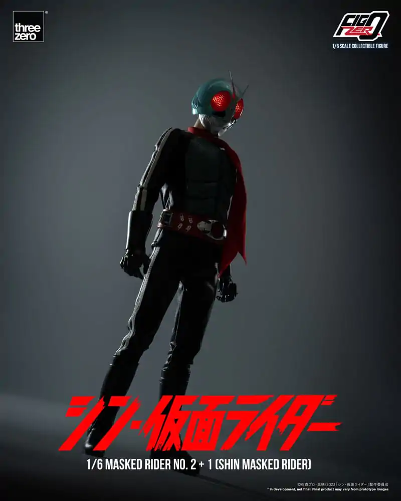 Kamen Rider FigZero Action Figure 1/6 Masked Rider No.2+1 (Shin Masked Rider) 32 cm termékfotó