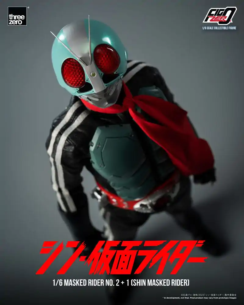 Kamen Rider FigZero Action Figure 1/6 Masked Rider No.2+1 (Shin Masked Rider) 32 cm termékfotó