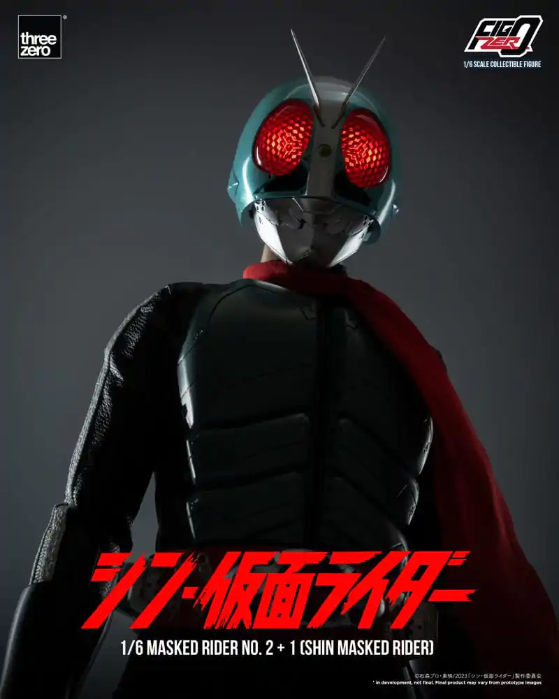 Kamen Rider FigZero Action Figure 1/6 Masked Rider No.2+1 (Shin Masked Rider) 32 cm termékfotó