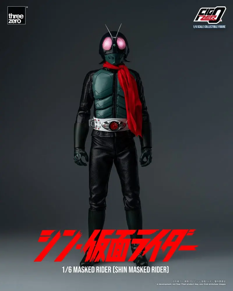 Kamen Rider FigZero Action Figure 1/6 Shin Masked Rider 30 cm product photo