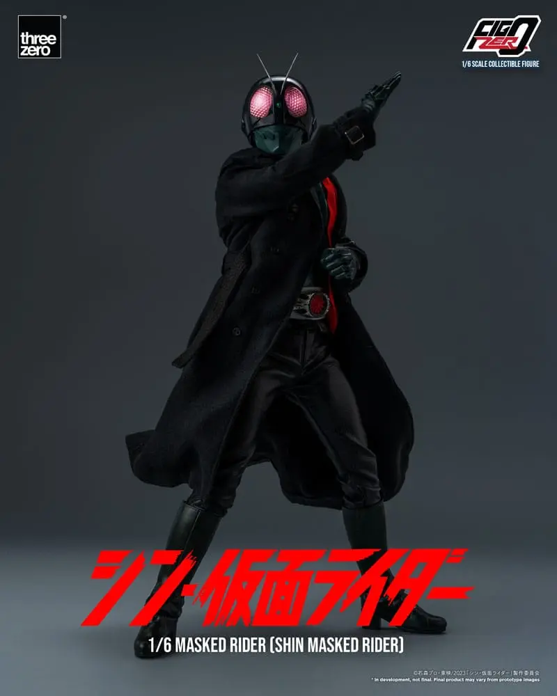 Kamen Rider FigZero Action Figure 1/6 Shin Masked Rider 30 cm product photo