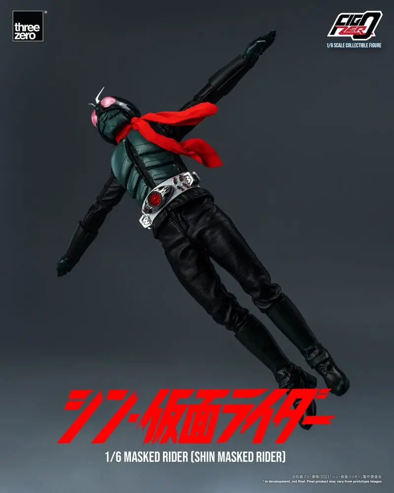 Kamen Rider FigZero Action Figure 1/6 Shin Masked Rider 30 cm product photo