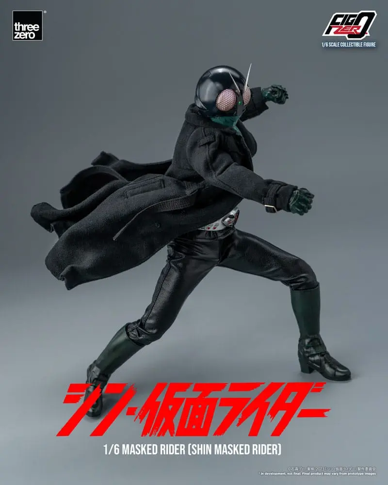 Kamen Rider FigZero Action Figure 1/6 Shin Masked Rider 30 cm product photo