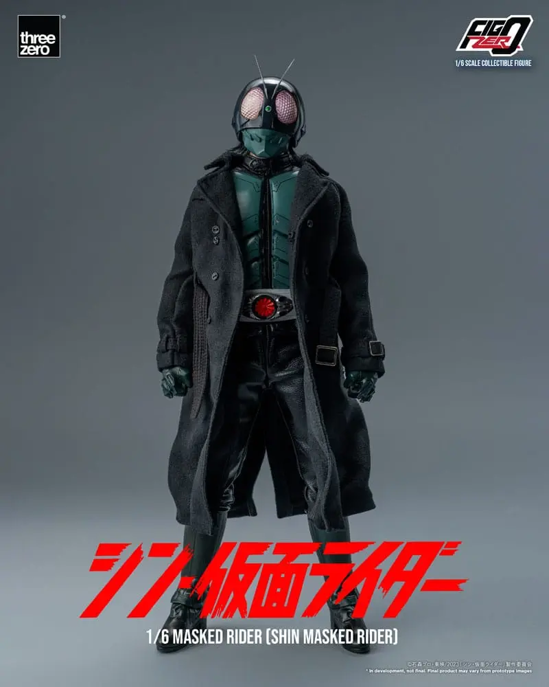Kamen Rider FigZero Action Figure 1/6 Shin Masked Rider 30 cm product photo