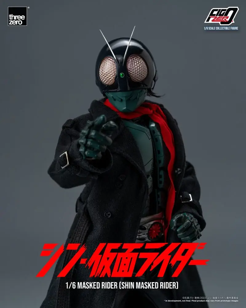 Kamen Rider FigZero Action Figure 1/6 Shin Masked Rider 30 cm product photo