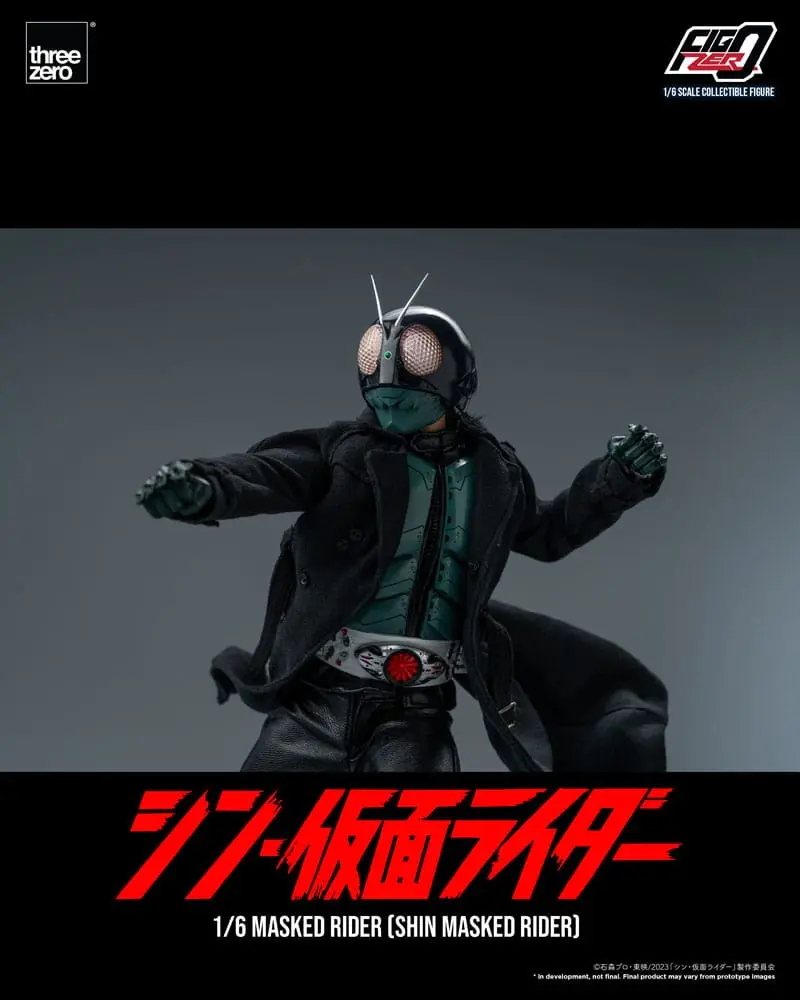 Kamen Rider FigZero Action Figure 1/6 Shin Masked Rider 30 cm product photo