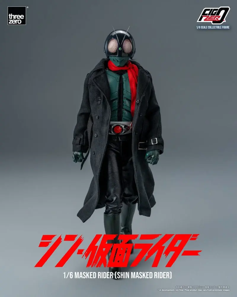 Kamen Rider FigZero Action Figure 1/6 Shin Masked Rider 30 cm product photo
