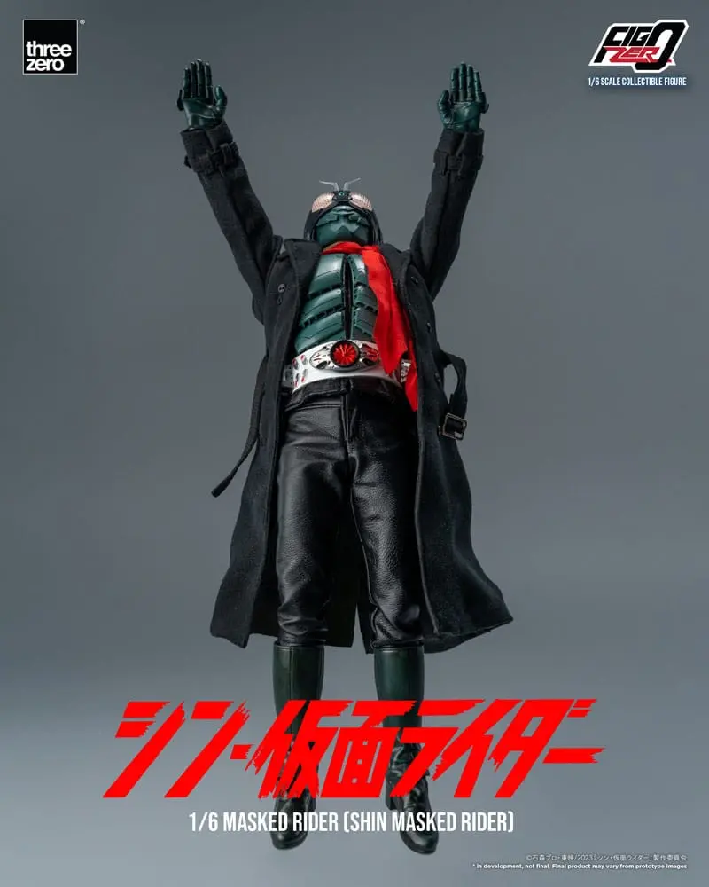 Kamen Rider FigZero Action Figure 1/6 Shin Masked Rider 30 cm product photo