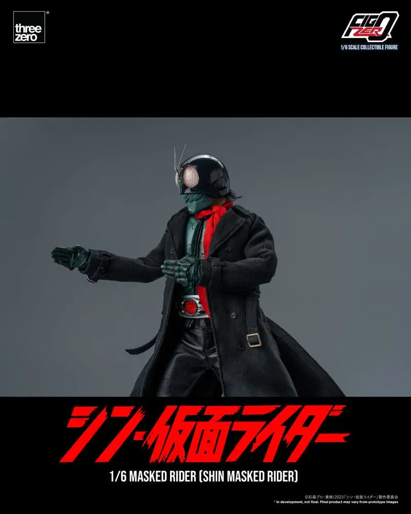 Kamen Rider FigZero Action Figure 1/6 Shin Masked Rider 30 cm product photo