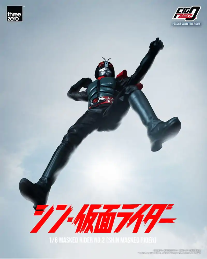 Kamen Rider FigZero Action Figure 1/6 Shin Masked Rider No. 2 32 cm product photo