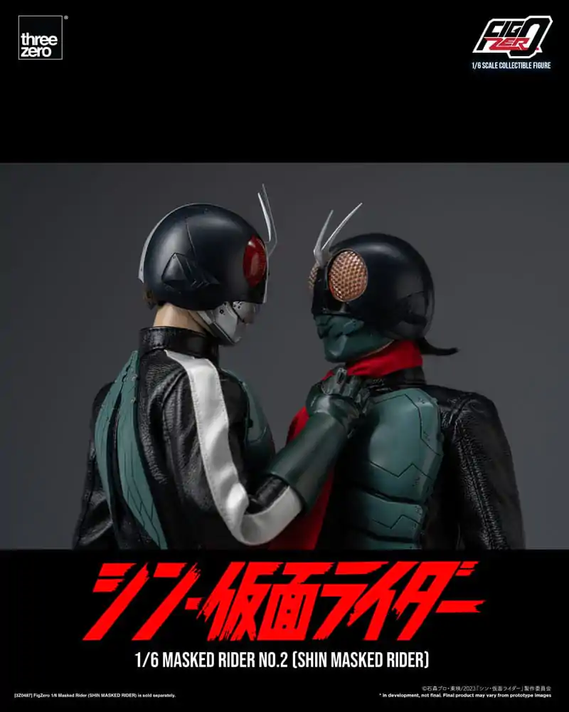 Kamen Rider FigZero Action Figure 1/6 Shin Masked Rider No. 2 32 cm product photo