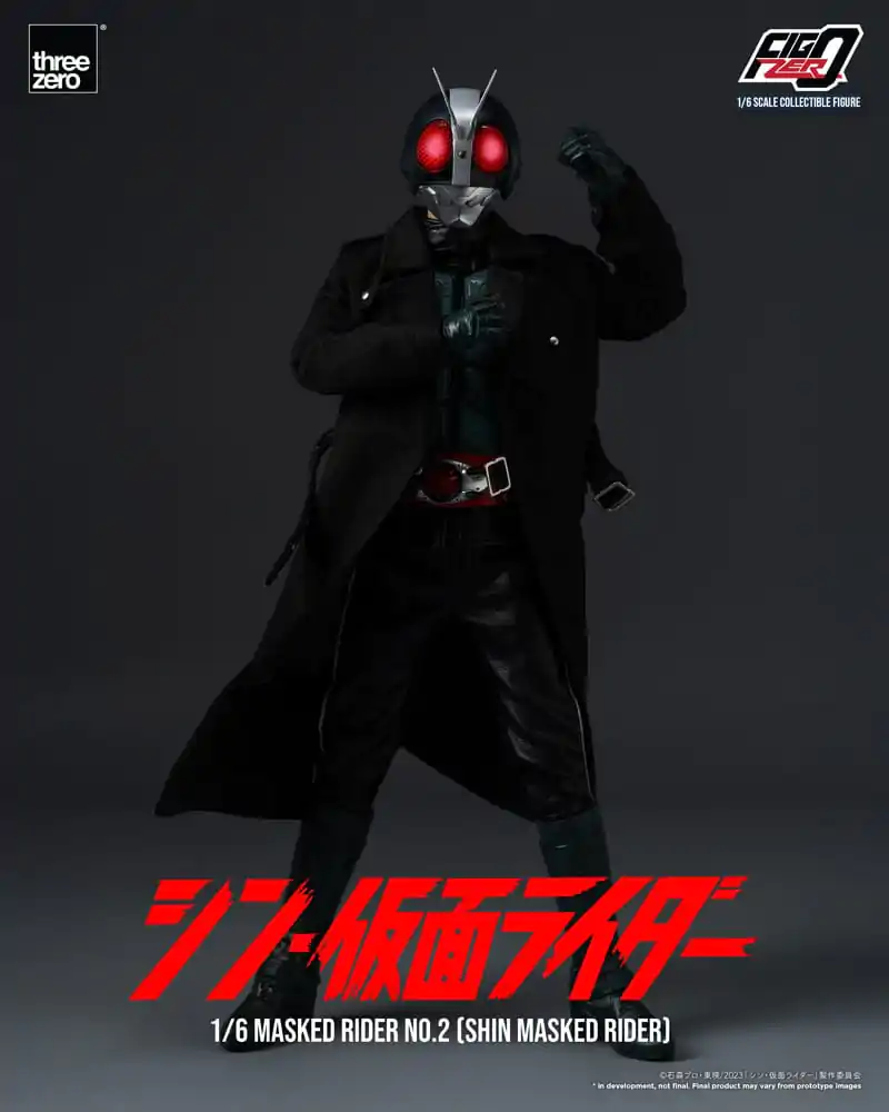 Kamen Rider FigZero Action Figure 1/6 Shin Masked Rider No. 2 32 cm product photo