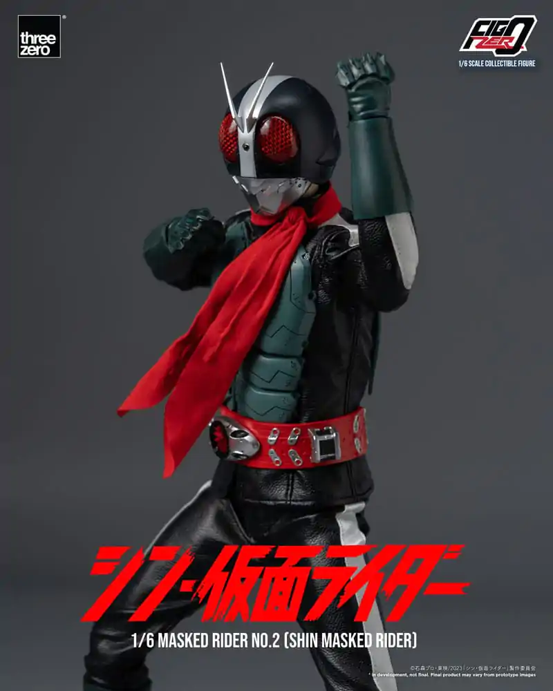 Kamen Rider FigZero Action Figure 1/6 Shin Masked Rider No. 2 32 cm product photo