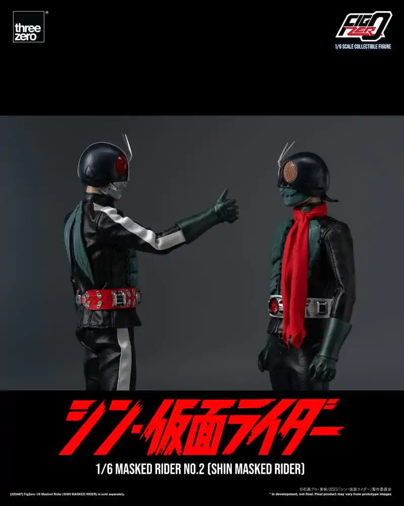 Kamen Rider FigZero Action Figure 1/6 Shin Masked Rider No. 2 32 cm product photo