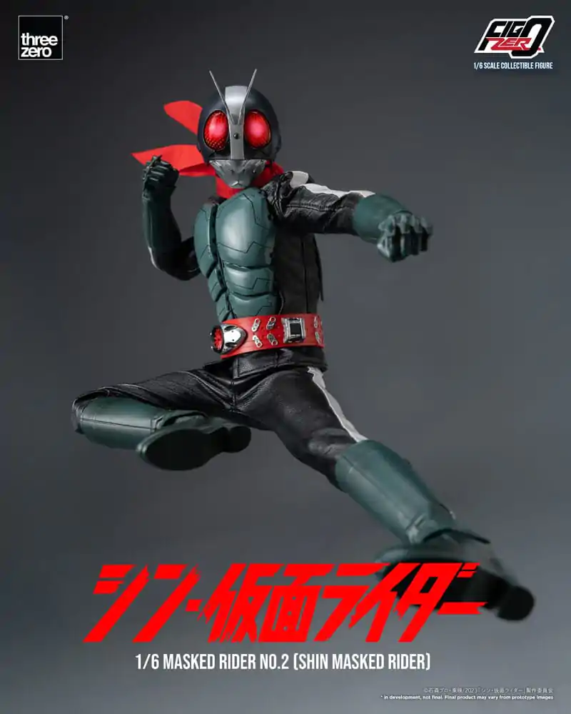Kamen Rider FigZero Action Figure 1/6 Shin Masked Rider No. 2 32 cm product photo
