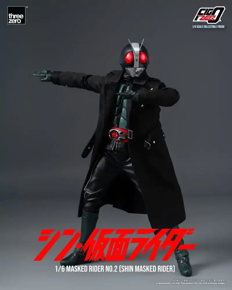 Kamen Rider FigZero Action Figure 1/6 Shin Masked Rider No. 2 32 cm product photo