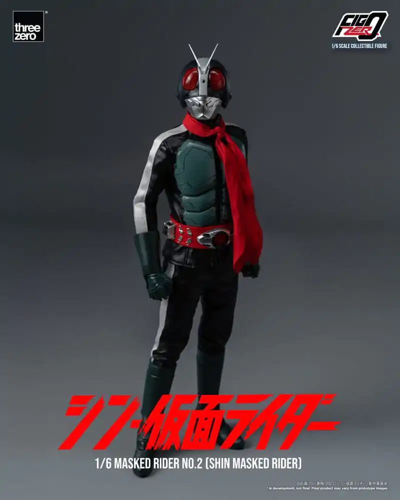 Kamen Rider FigZero Action Figure 1/6 Shin Masked Rider No. 2 32 cm product photo