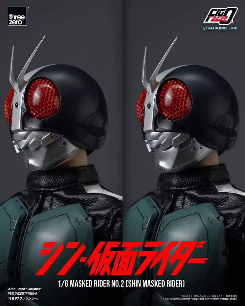 Kamen Rider FigZero Action Figure 1/6 Shin Masked Rider No. 2 32 cm product photo