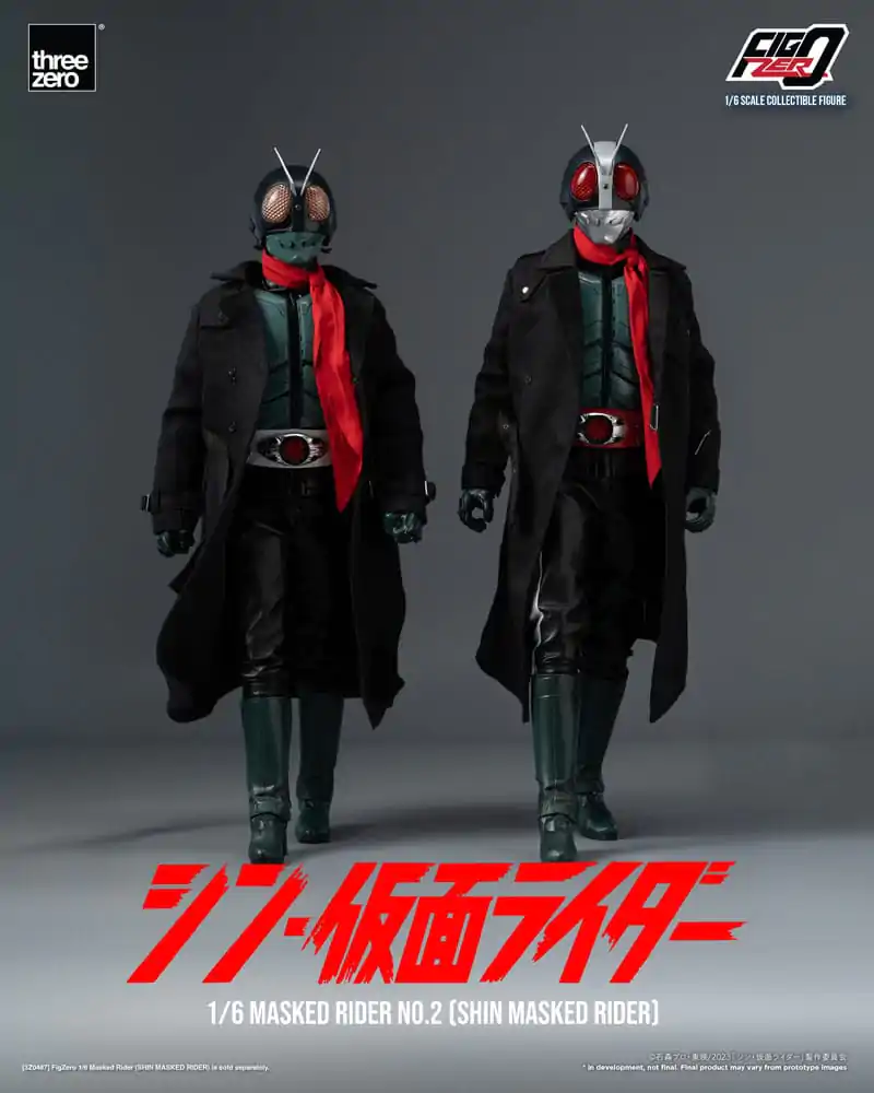 Kamen Rider FigZero Action Figure 1/6 Shin Masked Rider No. 2 32 cm product photo