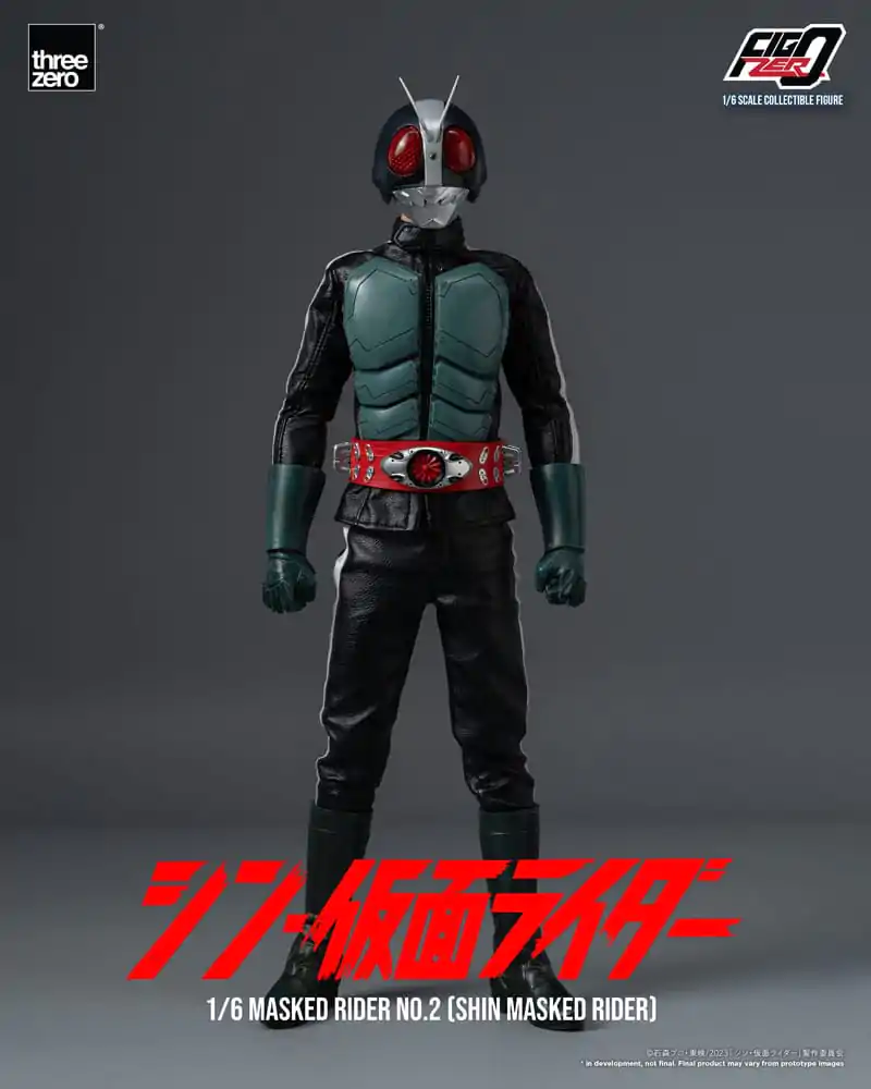 Kamen Rider FigZero Action Figure 1/6 Shin Masked Rider No. 2 32 cm product photo