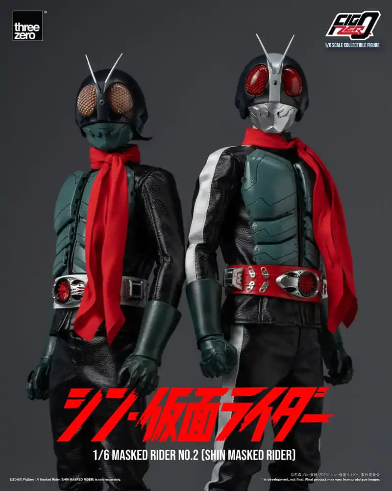 Kamen Rider FigZero Action Figure 1/6 Shin Masked Rider No. 2 32 cm product photo