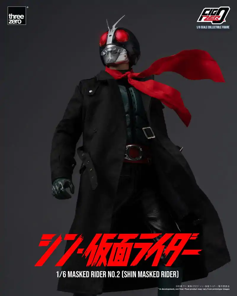 Kamen Rider FigZero Action Figure 1/6 Shin Masked Rider No. 2 32 cm product photo