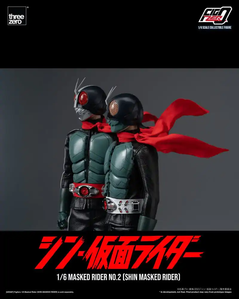Kamen Rider FigZero Action Figure 1/6 Shin Masked Rider No. 2 32 cm product photo