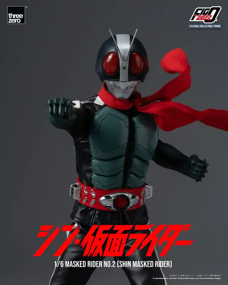 Kamen Rider FigZero Action Figure 1/6 Shin Masked Rider No. 2 32 cm product photo