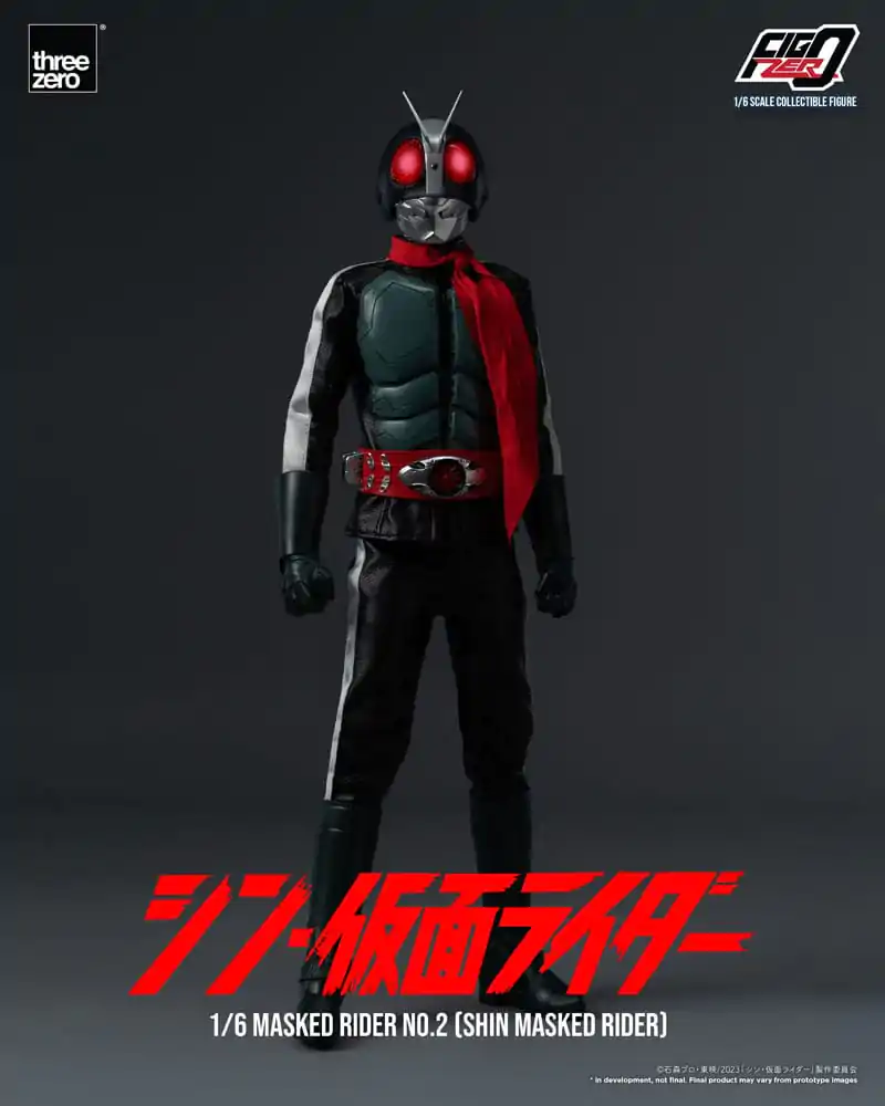 Kamen Rider FigZero Action Figure 1/6 Shin Masked Rider No. 2 32 cm product photo